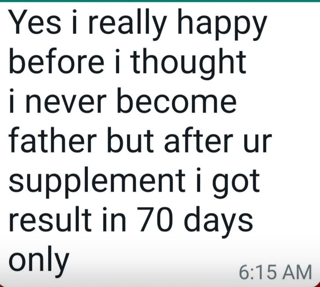 infertility case became father